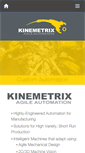 Mobile Screenshot of kinemetrix.com